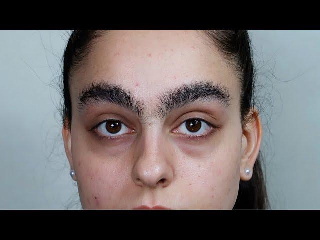 I GREW MY EYEBROWS FOR 126 DAYS  | NICOLE MADI