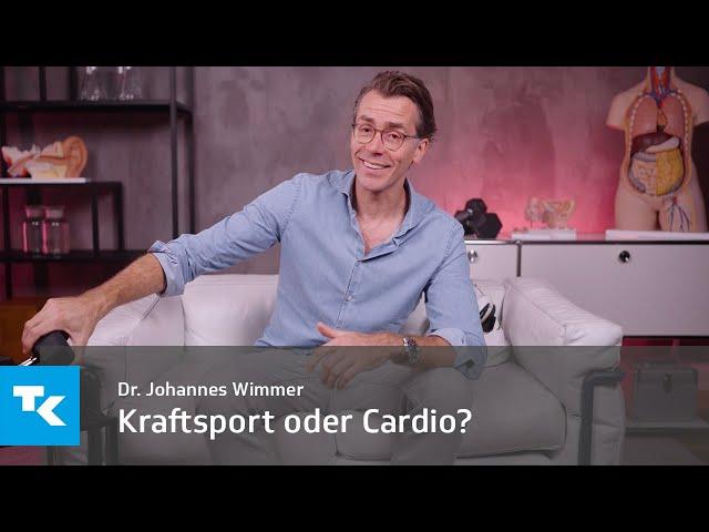 Kraftsport oder Cardio? Was ist effektiver? Dr. Johannes Wimmer