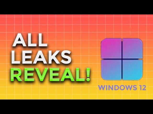 Windows 12 leaks  launch date, look, requirement