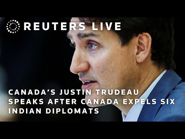 LIVE: Prime Minister Justin Trudeau speaks after Canada expels six Indian diplomats