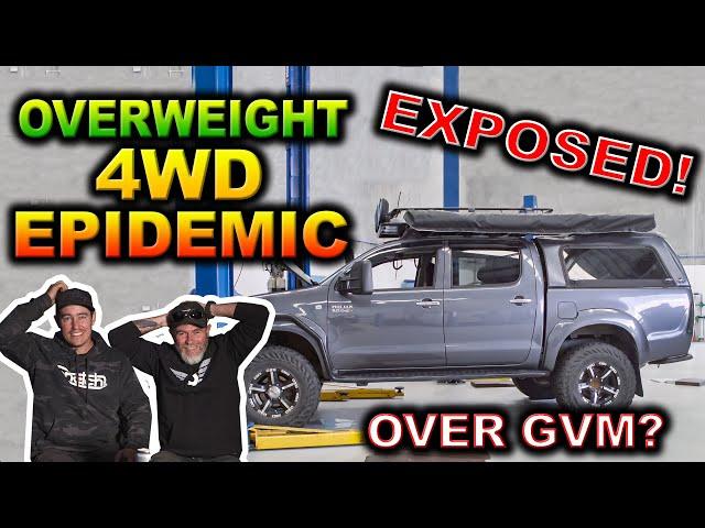 We weighed 50 4WDs - How many were over GVM? Shocking common suspension issues you need to fix NOW!