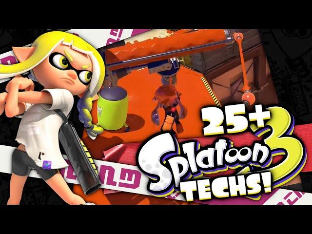 25+ Splatoon 3 Techs You Should Know