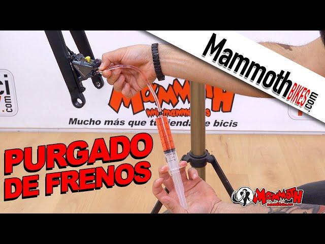 Cómo purgar y cambiar el líquido de unos frenos de bicicleta. Carretera