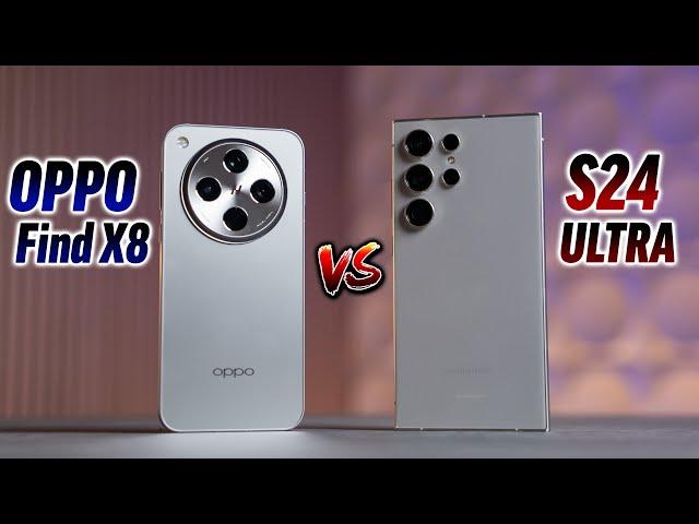 OPPO Find X8 vs S24 Ultra - Best Android Phone in 2024?!