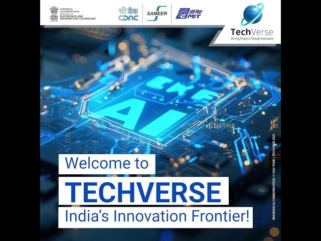 Explore the Future of Indian Tech at #TechVerse! #DigitalIndia #ViksitBharat #StartupIndia