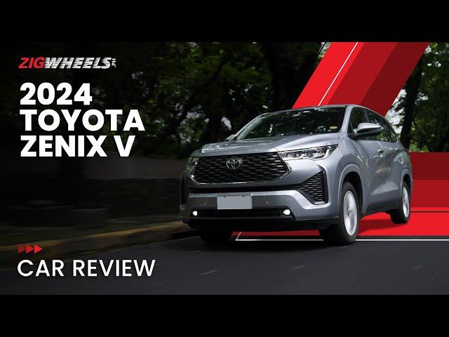 2024 Toyota Zenix V Review | Zigwheels.Ph