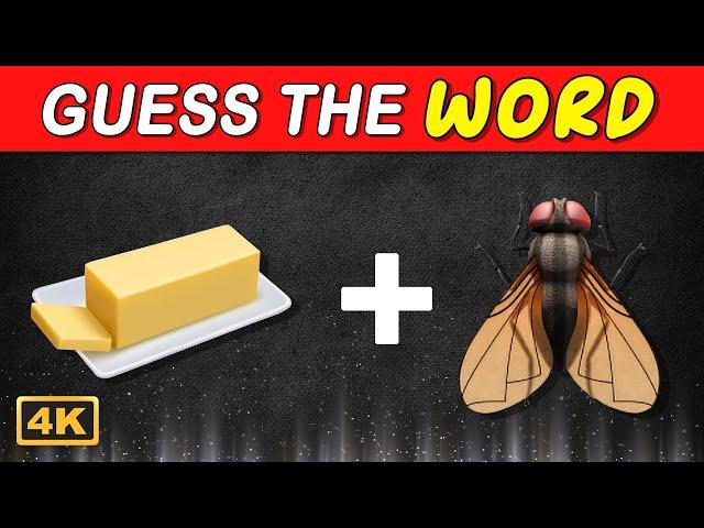  Can You Guess the COMPOUND WORD by Emoji?  | Quiz DingDong