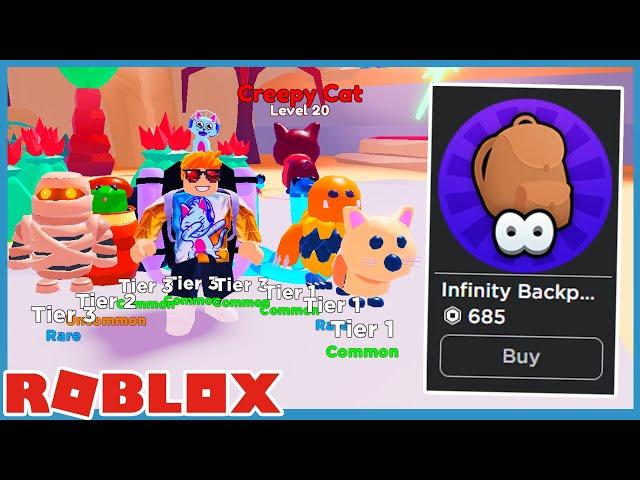 Buying The Infinite Bag Gamepass and Making Millions - Roblox Pet Swarm Simulator