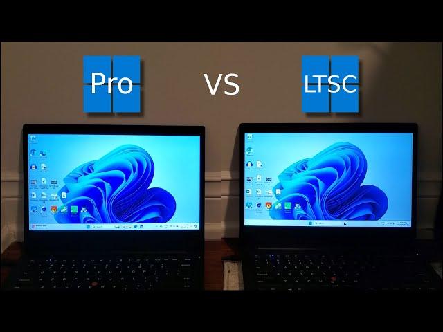 Windows 11 Pro vs Windows 11 LTSC 2024 - SPEED TEST