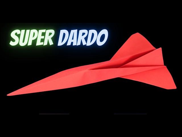 How to Make a Super Dart Paper Airplane ️