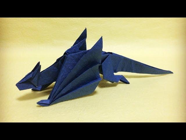 【モンハン折り紙】ナルガクルガ【さくB】 origami nargacuga