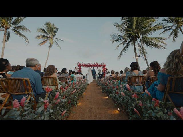 Cerimônia de Casamento na Praia de Carneiros - PE | Bruna e Gledson | 4K UltraHD | Sony FX3 & A7SIII