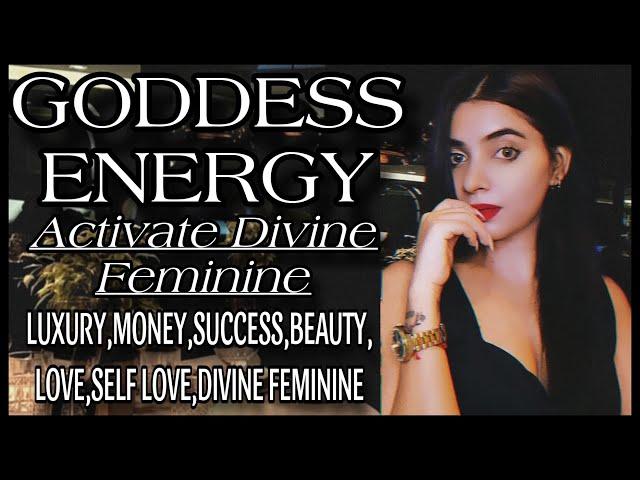 ACTIVATE GODDESS DIVINE FEMININE ENERGY IN 10 MINUTES GET EVERYTHING WITH EASE shakti AFFIRMATIONS