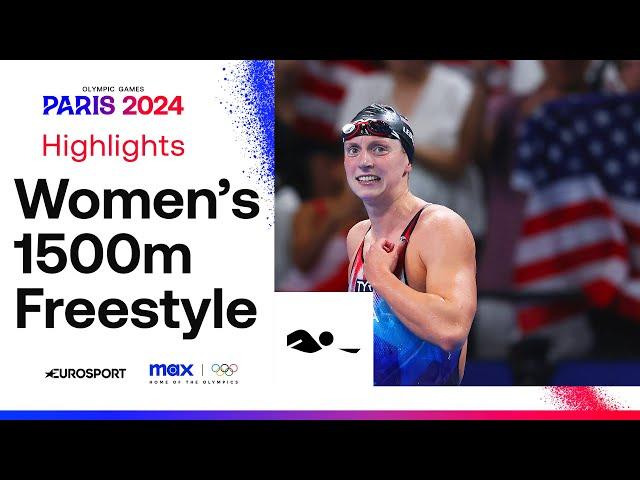 OLYMPIC LEGEND  | Women's Swimming 1500m Freestyle Highlights | #Paris2024