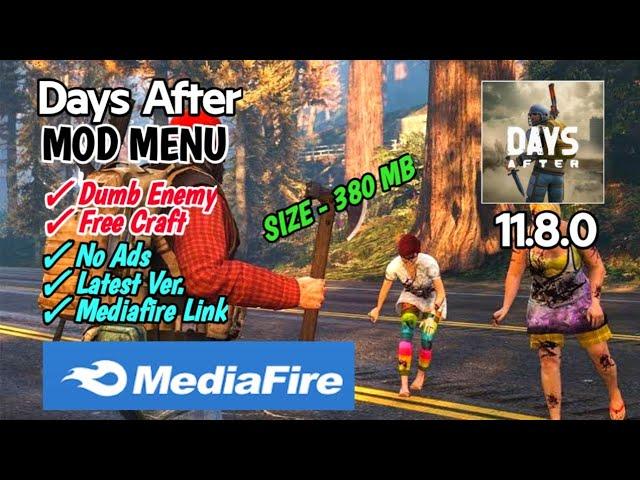 Days After Mod Menu | Dumb Zombie & Free Craft | Zombie Survival Mobile Game | Latest Update