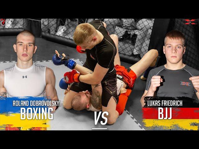 Ukrainian Boxer vs. German BJJ Blue Belt | MMA Middleweight | FCL