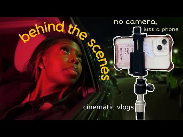 “i don’t have a camera” is NOT an EXCUSE | how i film cinematic vlogs *behind the scenes*