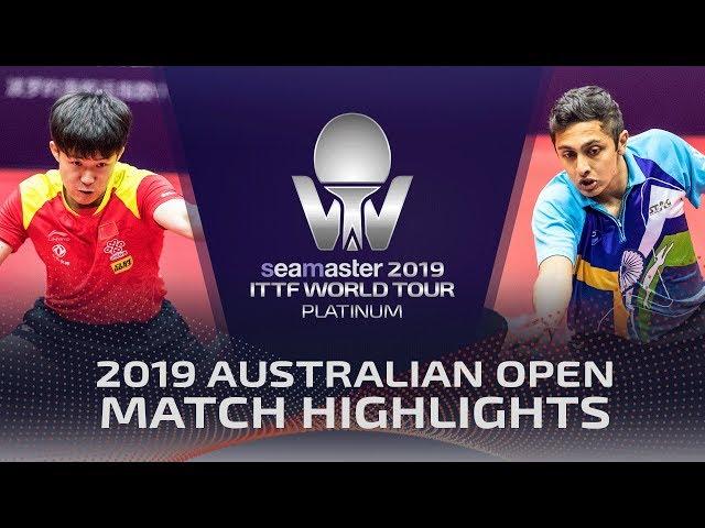 Wang Chuqin vs Dani Mudit | 2019 ITTF Australian Open Highlights (Pre)