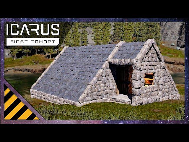 Icarus: Survival Shelter -Medium Sized Stone Base- (Build Guide)