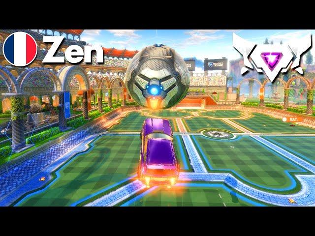 1 HOUR of ZEN DOMINATING in Rocket League (SSL 2v2)