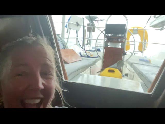 Thunder and lightening! “Sailing adventures with Island Girl “