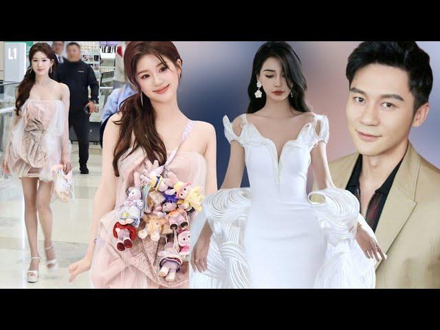 ZhaoLusi shines with sweet beauty, are Li Chen and AngelaBaby dating?