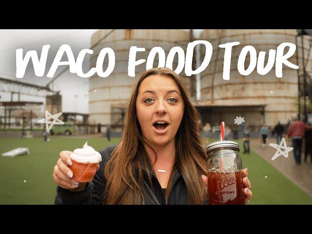 We Tried AMAZING Texas Food! (Magnolia Market + Waco Food Tour)