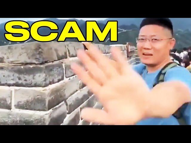 The Great Fake Wall of China is a Scam!