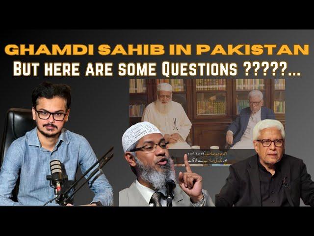 Javed Ghamdi in Pakistan | What happened with Dr. Zakir Naik? Inaugrated something?