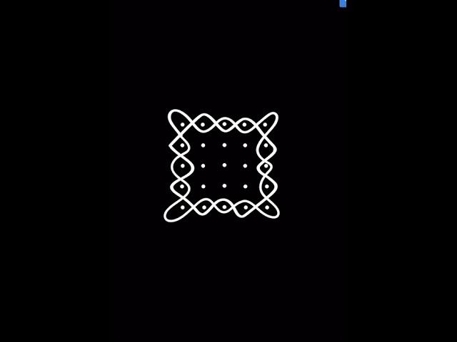 KRUNAV Rangoli Diaries – Episode 31 | Traditional Dot Kolam with Easy Symmetry