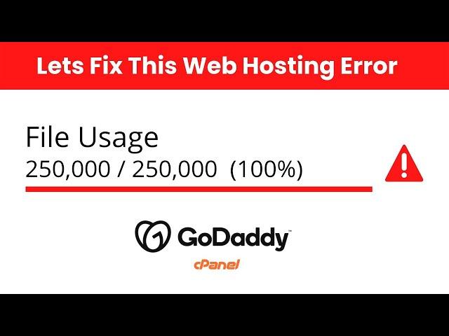 How to reduce File Usage in cPanel - Easy Fix