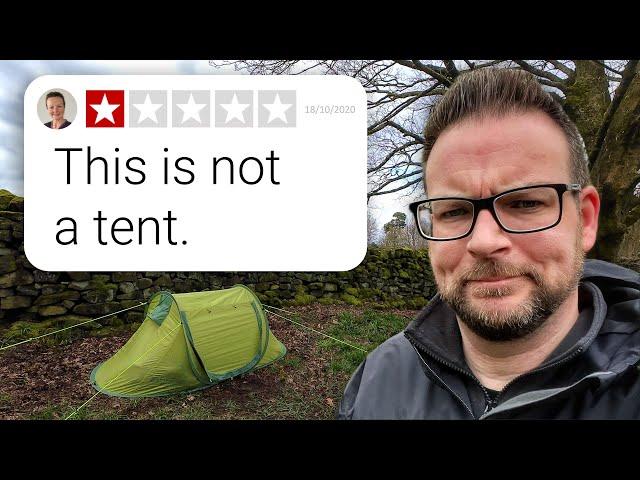 I Tested a 1-Star Tent