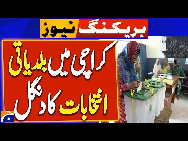 Karachi: Municipal By-election for 10 vacant seats | Breaking News