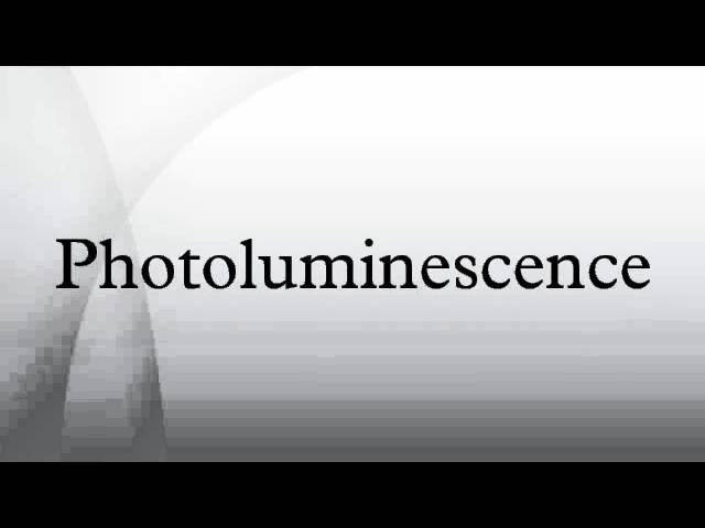 Photoluminescence