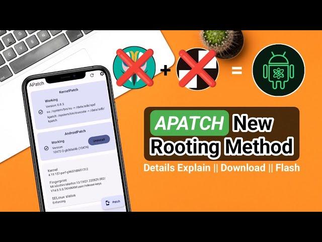 New Rooting Method using APATCH || How to Root  Any Android Device ||