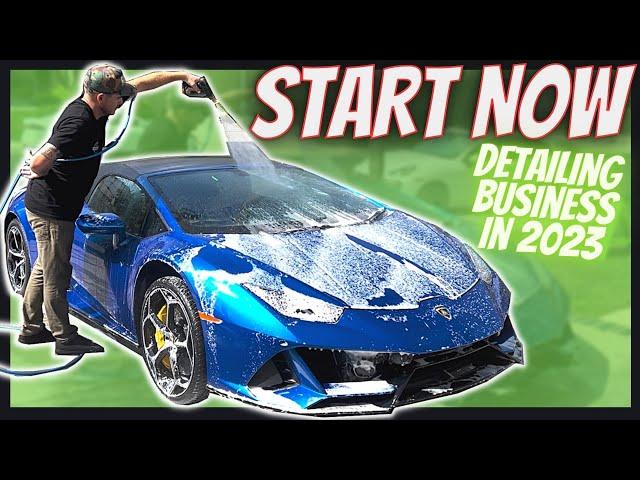 HOW TO BUILD A CAR DETAILING BUSINESS IN 2023 | Mobile Car Detailing