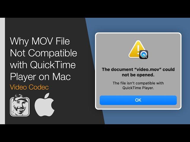 Why MOV File Not Compatible with QuickTime Player on Mac (Video Codec: Animation & Apple ProRes)