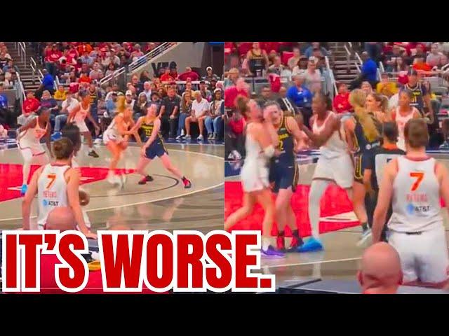 Fans UNLOAD on WNBA! NEW ANGLE of Marina Mabrey, Jacy Sheldon ACTIONS on Caitlin Clark EMERGES!