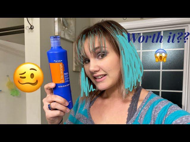 Fanola No Orange Shampoo Review  ‍️