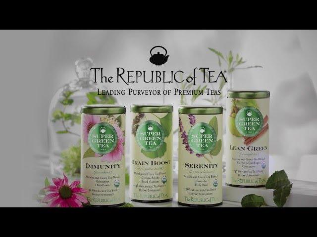 SuperGreen Teas from The Republic of Tea