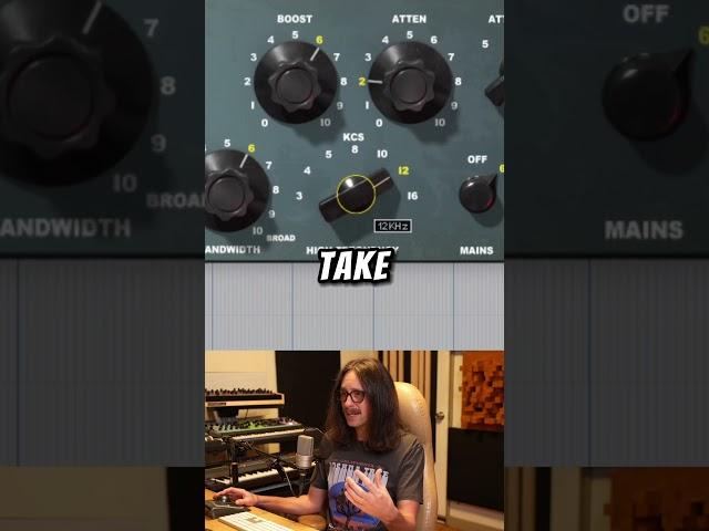 99% of artists OVER EQ their vocals!  #vocals #mixingandmastering #vocalmixing