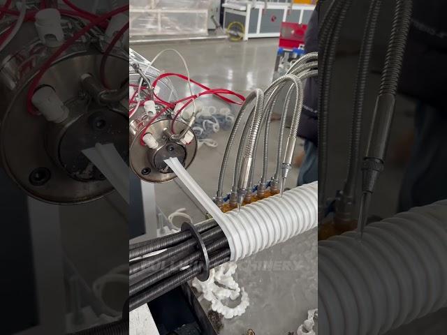 PVC suction hose production line machines #pvchose #machine