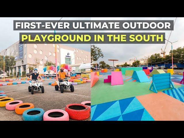 SM Southmall's OUTDOOR OVERDRIVE: First-Ever Ultimate Outdoor Playground In The South