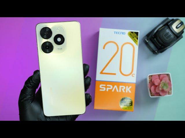 TECNO SPARK 20C Unboxing | Hands-On, Antutu, Design, Unbox, Camera Test