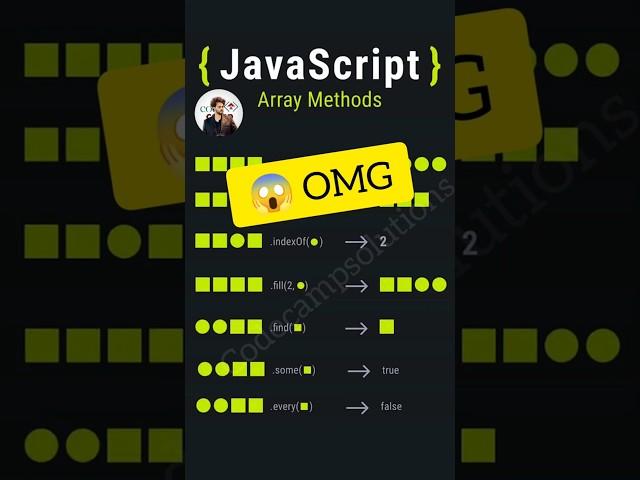 Array methods in javascript #javascript #coding #frontendcourse