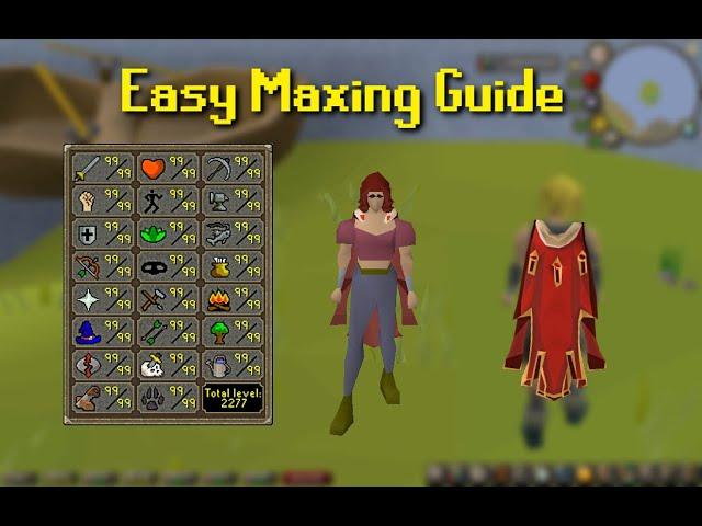 How To Max with Medium Effort | OSRS Max Cape Guide