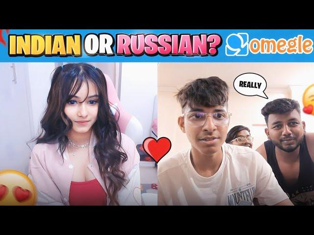 Epic Omegle Prank: Indian Girl Pretends to Be a Foreigner!