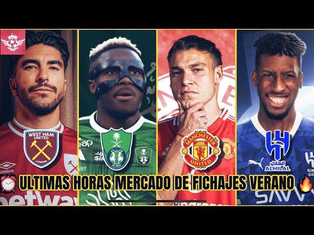 Ultimas HORAS del MERCADO de FICHAJES PT.1 - Los Ultimos Movimientos CONFIRMADOS Y Salidas 2024-25