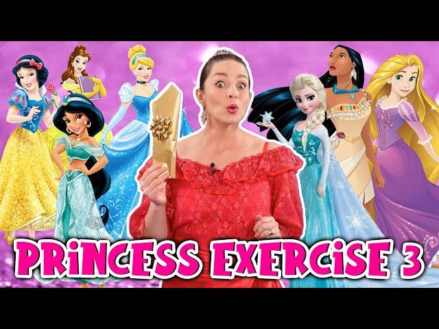 Princess Exercise for Kids 3 | Become a Princess with Miss Linky |  Indoor Workout