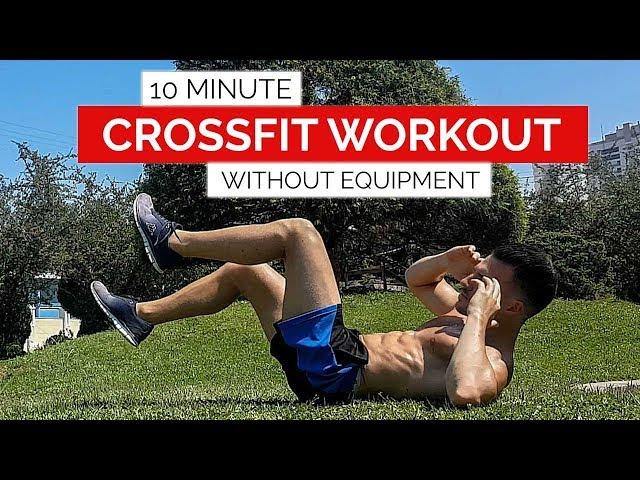 10 Min Crossfit Workout Without Equipment | HIIT | Full Body | Gym Performance